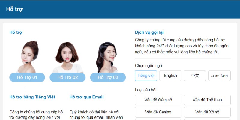 Chăm sóc khách hàng là điểm mạnh của kubet