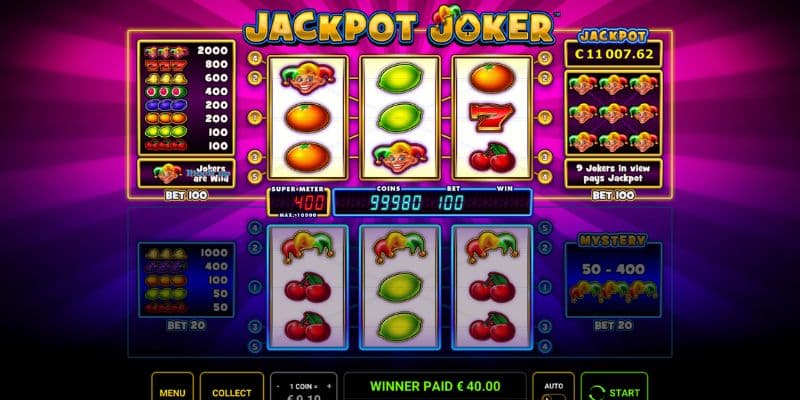 Tìm hiểu game nổ hũ Jackpot Joker